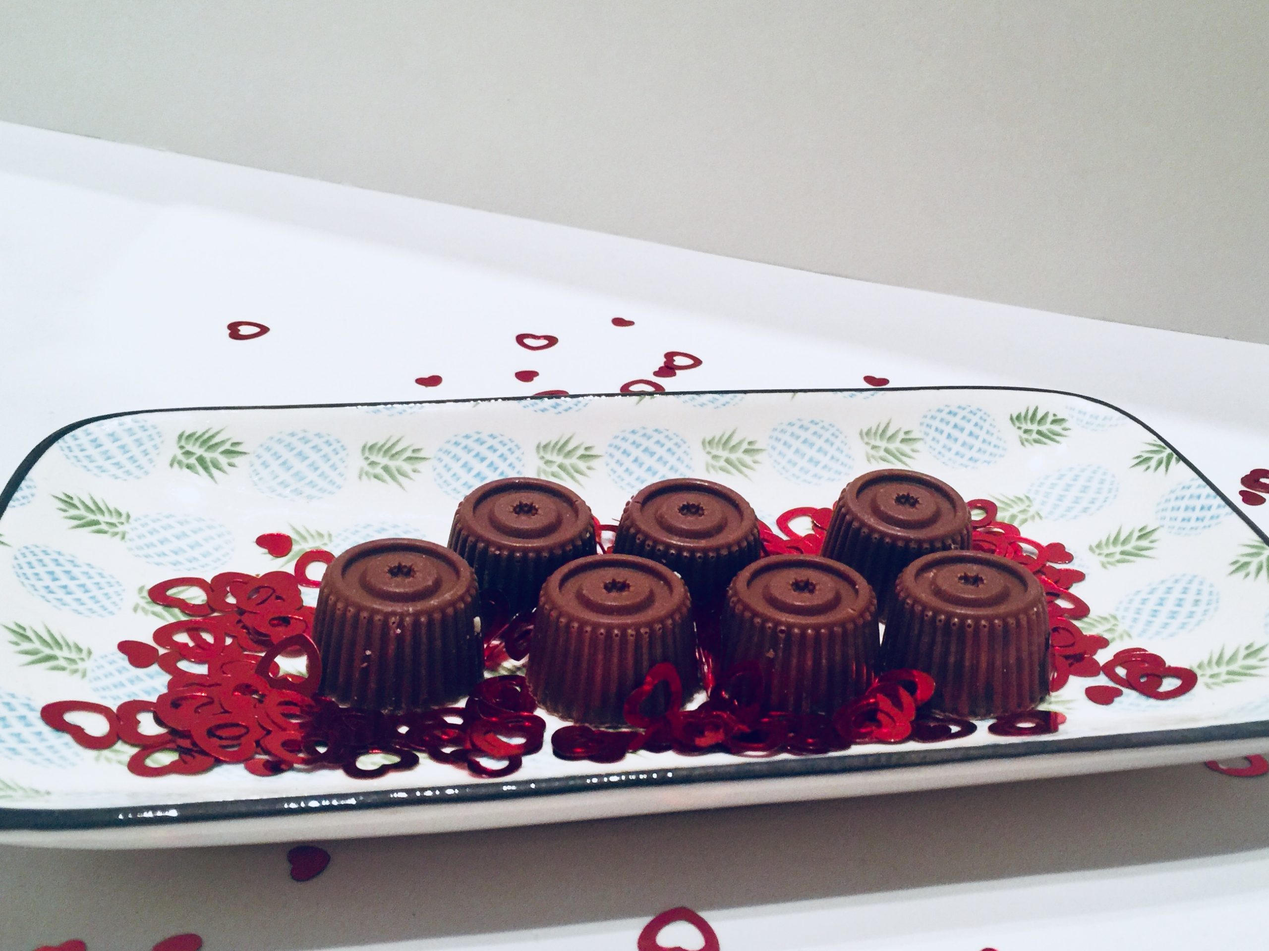 Bombones de chocolate y Toffe