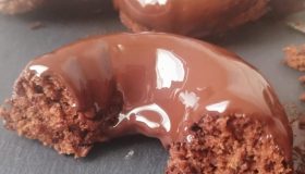 Donuts saludables de chocolate