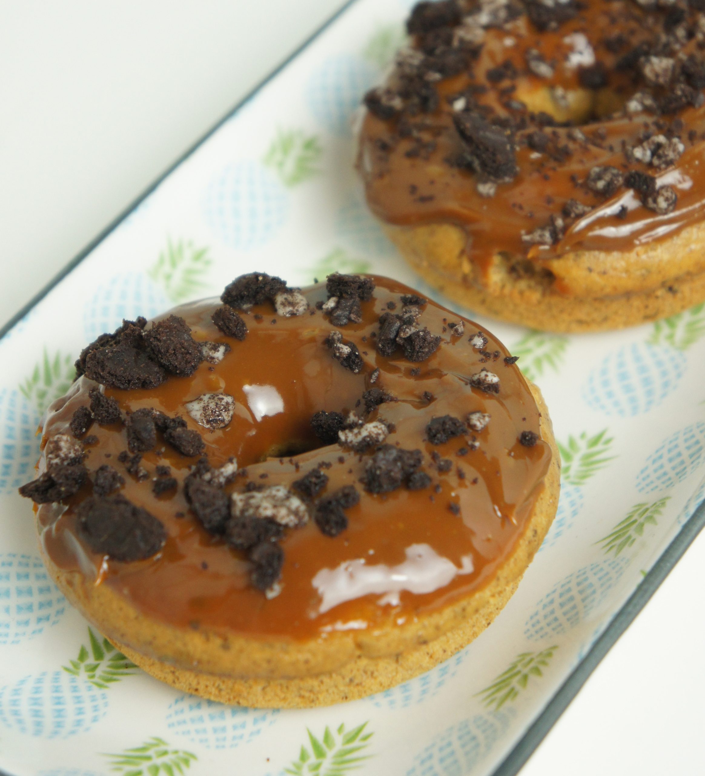 Donuts de oreo y dulce de leche