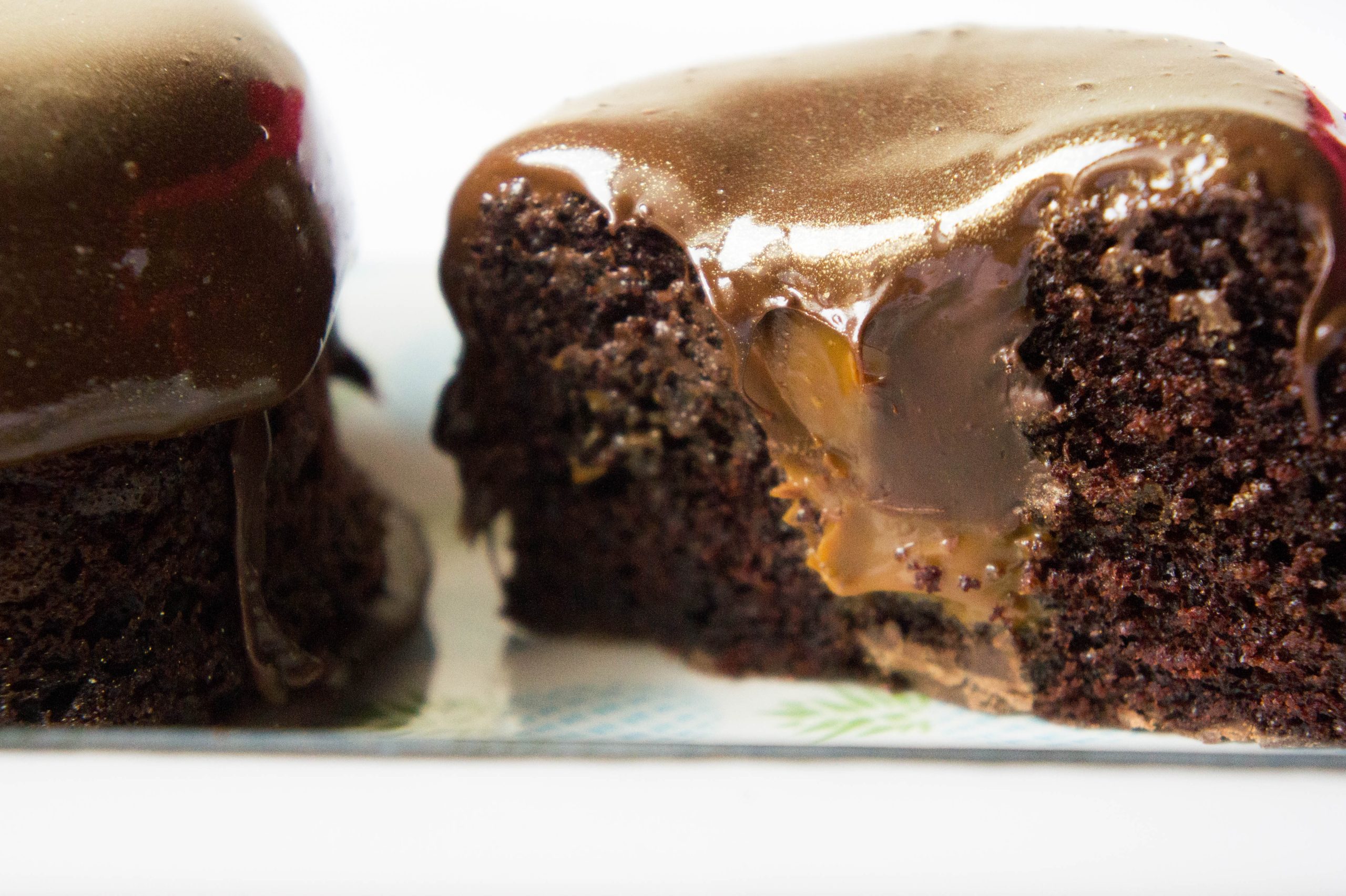 Volcán de chocolate